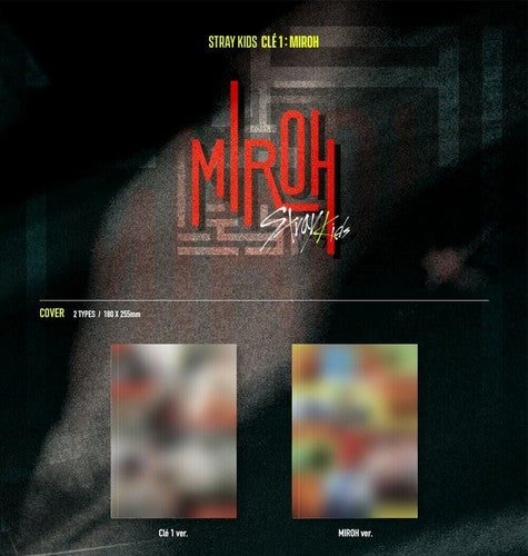 Stray Kids - Cle 1 - Miroh (Random Cover) (incl. photobook + 3 QR Cards) CD