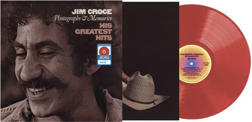 Jim Croce - Photographs & Memories LP (Red Colored Vinyl)
