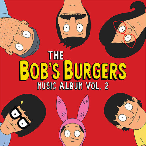 Bob's Burgers - The Bob's Burgers Music Album Vol. 2 3LP (Gatefold Lp Jacket, Red, Yellow, & Green Colored Vinyl)