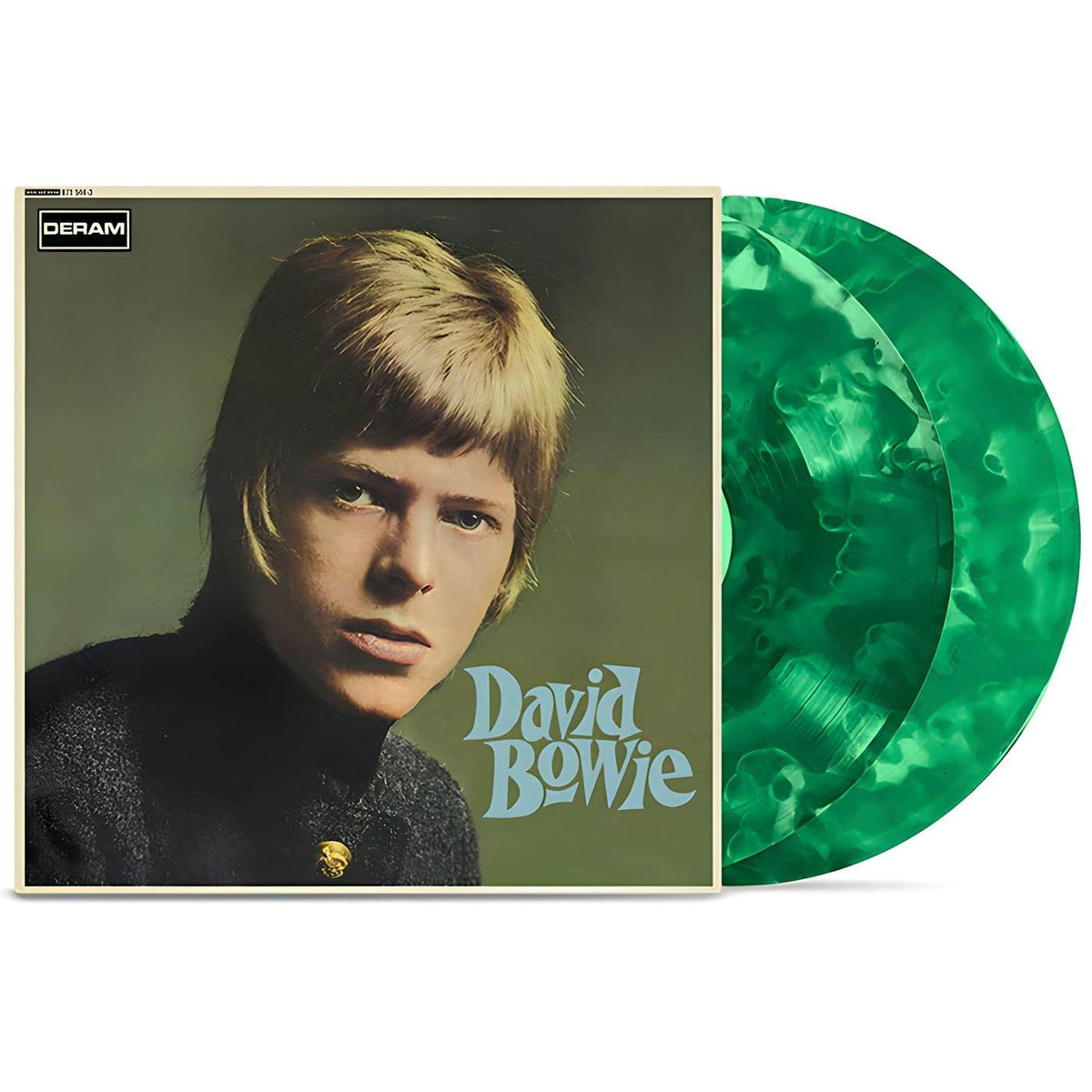 David Bowie - S/T 2LP (Deluxe Edition, Cloudy Green Colored Vinyl)