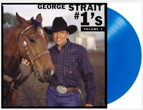 George Strait - #1's Vol. 1 LP (Blue Colored Vinyl)