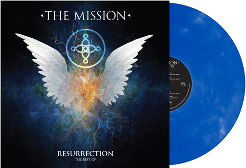 Mission - Resurrection - Best Of - Blue White Marble LP (Colored Vinyl, Blue, White, Limited Edition)