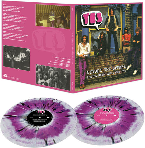 Yes - Beyond & Before - BBC Recordings 1969-1970 - PURPLE/WHITE SPLATTER 2LP (Colored Vinyl, Purple, White)