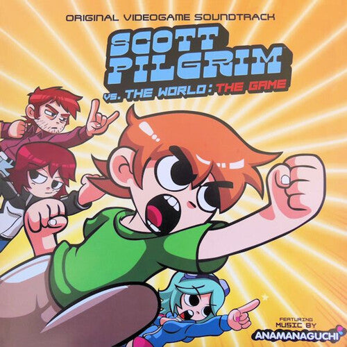 Anamanaguchi - Scott Pilgrim Vs. The World: The Game LP (Original Videogame Soundtrack) (Clear Orange ColoredVinyl)