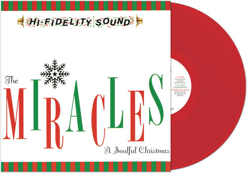 The Miracles - A Soulful Christmas LP (Red Colored Vinyl)