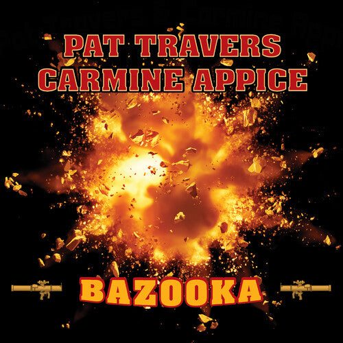 Pat Travers - Bazooka - Orange LP (Colored Vinyl, Orange, Reissue, Remastered)
