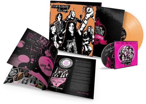 Alice Cooper - Live From The Astroturf 2LP (With Dvd, Colored Vinyl, Yellow, Orange, Limited Edition, Gatefold Lp Jacket)