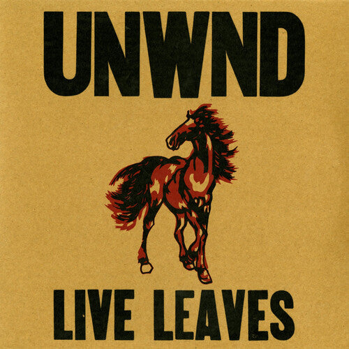 Unwound - Live Leaves - Autumn Red LP (Red Colored Vinyl)