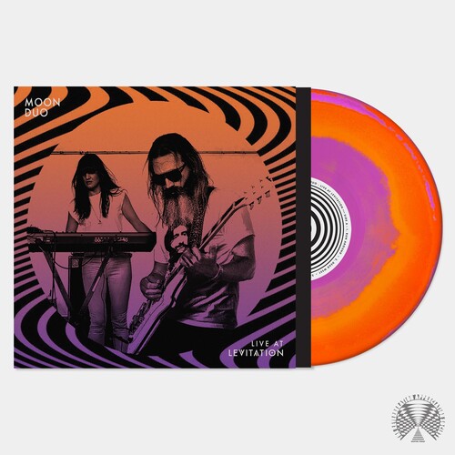 Moon Duo - Live At Levitation LP (Orange & Purple Colored Vinyl)