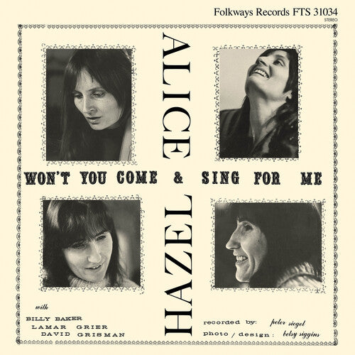Hazel Dickens - Won't You Come and Sing For Me? LP