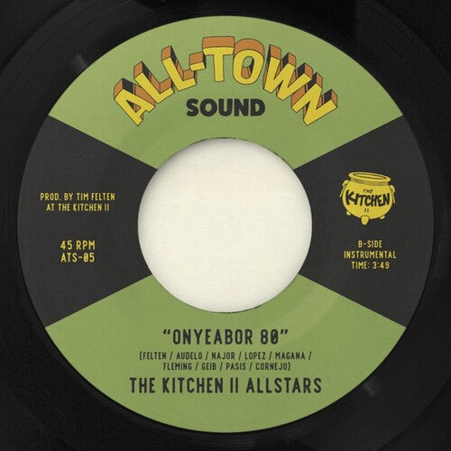 Kitchen II Allstars - Bongo Grove b/w Onyeabor 80 7" Single