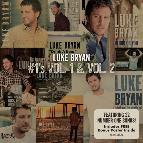 Luke Bryan - #1's Vol. 1 & Vol. 2 2CD (Jump Start Title)