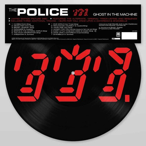 The Police - Ghost In The Machine LP (Picture Disc)