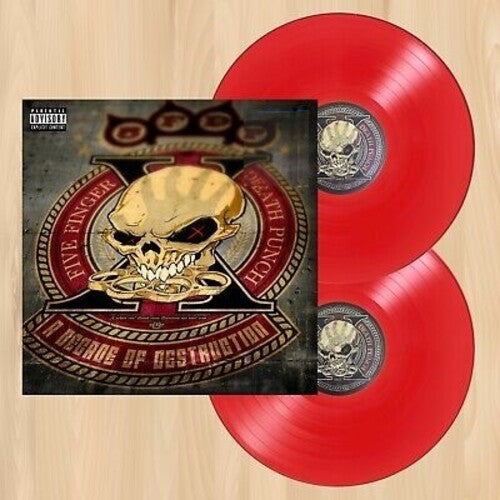 Five Finger Death Punch - A Decade Of Destruction 2LP (Red Colored Vinyl)