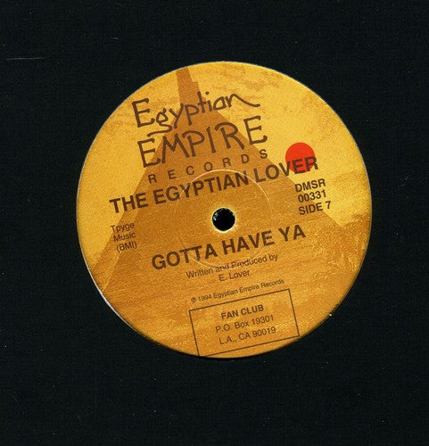 Egyptian Lover - Bounce That Bootie 12" Single