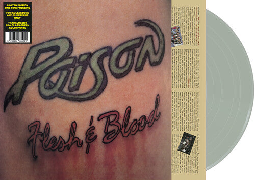 Poison - Flesh & Blood LP (Colored Vinyl, Sea Glass Green)