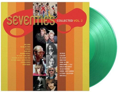 Various Artists - Seventies Collected Vol. 2 / Various - Limited 180-Gram Green Colored Vinyl 2LP (Holland - Import, Limited Edition, 180 Gram Vinyl, Colored Vinyl, Green)