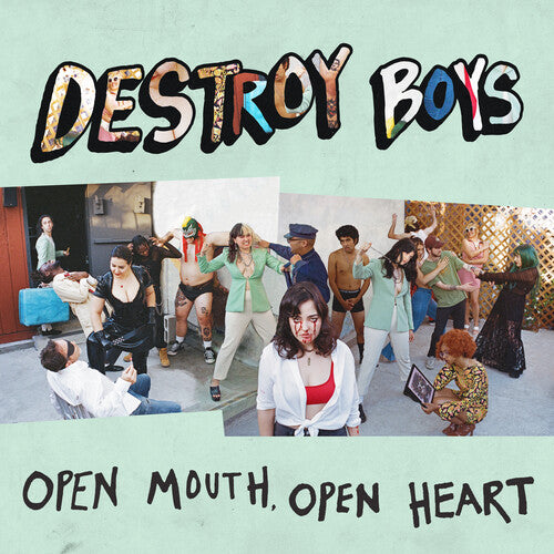 Destroy Boys - Open Mouth, Open Heart - Purple LP (Explicit Lyrics, Colored Vinyl, Purple)