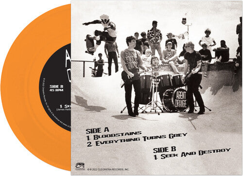 Agent Orange - Bloodstains - Orange LP (Colored Vinyl, Orange)