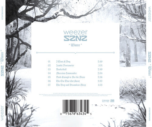 Weezer - SZNZ: Winter CD (Manufactured On Demand, Alliance Mod, Extended Play)