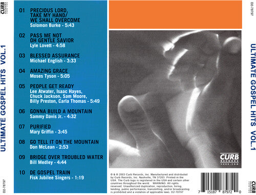 Various Artists - Ultimate Gospel Hits Vol. 1 (Various Artists) CD (Manufactured On Demand, Alliance Mod)