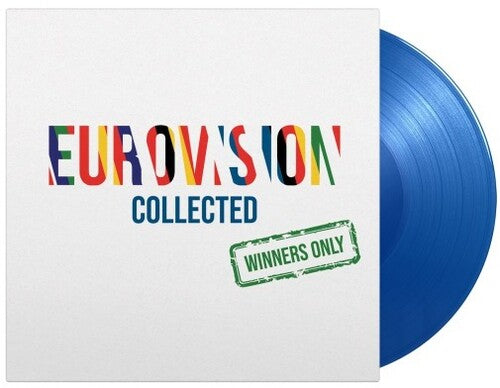 Various Artists - Eurovision Collected: Winners Only / Various - Limited 180-Gram Blue Colored Vinyl 2LP (Holland - Import, Limited Edition, 180 Gram Vinyl, Colored Vinyl, Blue)