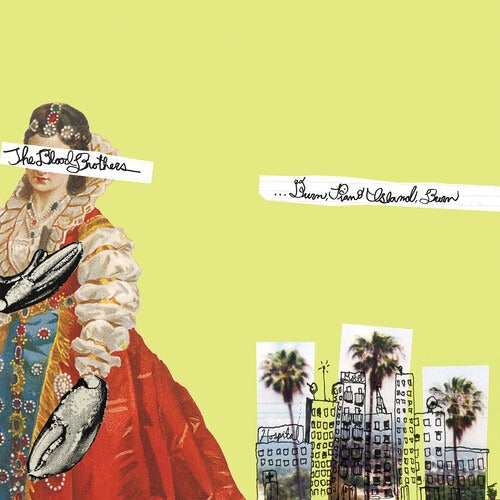 The Blood Brothers - Burn, Piano Island, Burn 2LP (Yellow With Pink Splatter Vinyl)