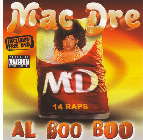 Mac Dre - Al Boo Boo - Yellow/orange 2LP (Explicit Lyrics, Colored Vinyl, Yellow, Orange)