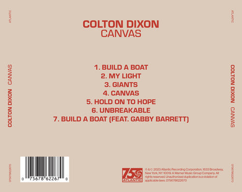 Colton Dixon - Canvas CD (Manufactured On Demand, Alliance Mod)