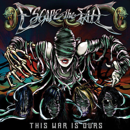Escape the Fate - This War Is Ours - Anniversary Edition LP (Explicit Lyrics, Colored Vinyl, White, Red, Green, Anniversary Edition)