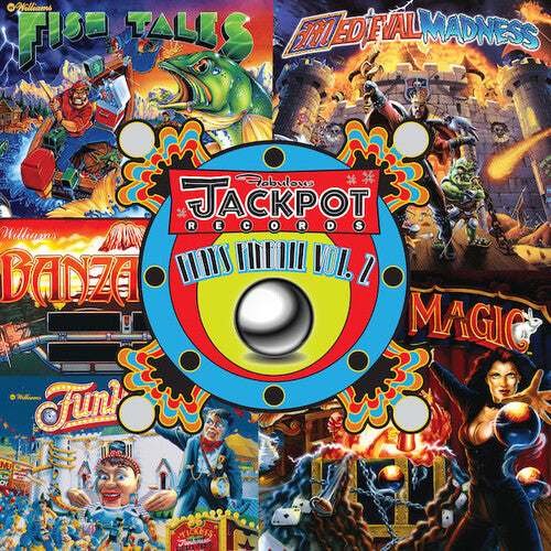 V/A - Jackpot Plays Pinball Vol.2 LP (Various Artists) (Color Vinyl Edition)