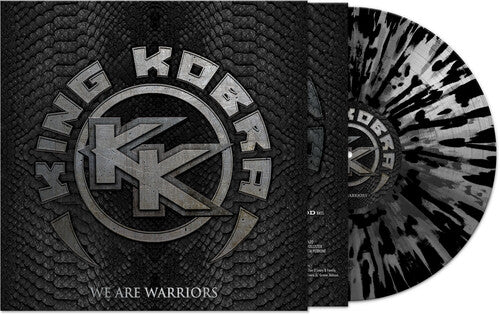 King Kobra - We Are Warriors - SILVER/BLACK SPLATTER LP (Colored Vinyl, Silver, Black, Splatter)