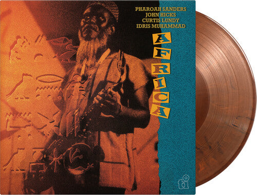 Pharoah Sanders アナログレコード Pharoah Sanders - Africa (Colored Vinyl, Orange, Black, 180 Gram Vinyl