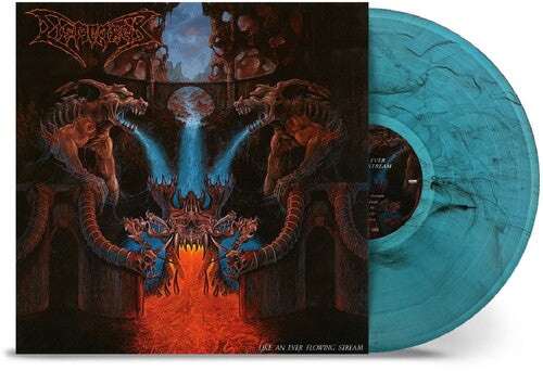 Dismember - Like an Ever Flowing Stream (1991 Remaster) Cyan & Black Marble LP (Colored Vinyl)