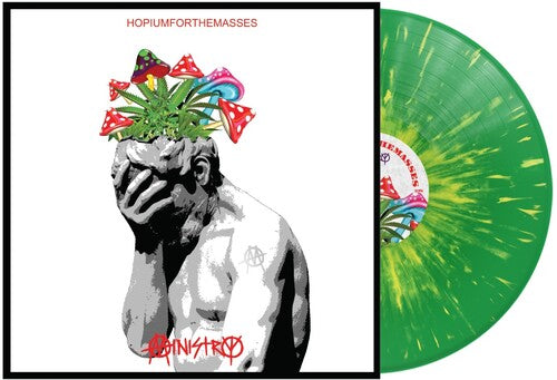Ministry - Hopiumforthemasses LP (Green and Yellow Splatter)