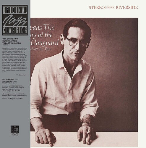 Bill Evans - Sunday At The Village Vanguard (Original Jazz Classics Series) LP