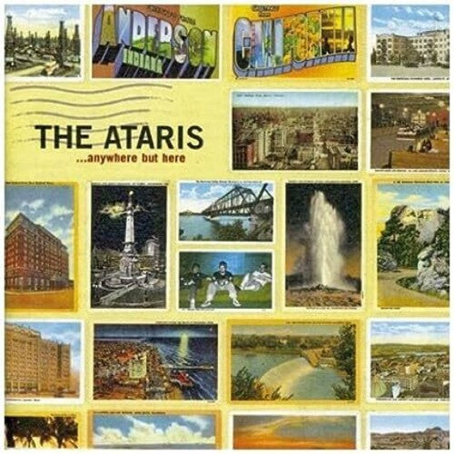The Ataris - Anywhere But Here LP (Yellow & Black Splatter Colored Vinyl)
