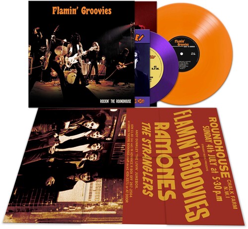 Flamin' Goovies - Rockin' The Roundhouse LP (Colored Vinyl, Orange, Bonus 7")