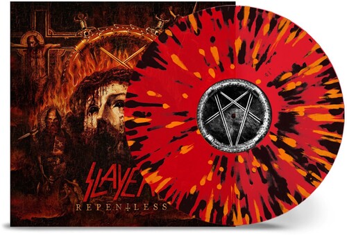 Slayer - Repentless LP (Colored Vinyl, Red, Orange, Black, Gatefold LP Jacket)
