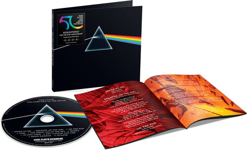 Pink Floyd - The Dark Side Of The Moon (50th Anniversary) CD (Remastered, Anniversary Edition, With Book)