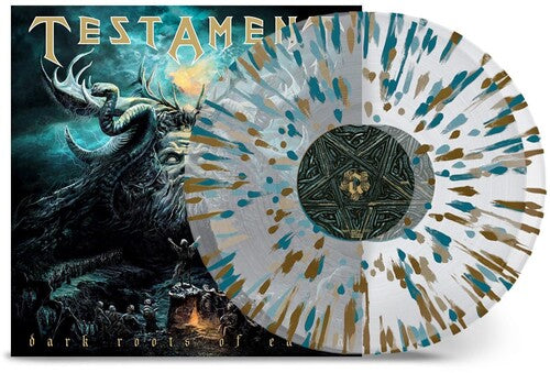 Testament - Dark Roots of Earth LP (Colored Vinyl, Clear, Gold, Green, Gatefold LP Jacket)