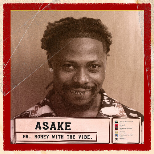Asake - Mr. Money with the Vibe LP (Colored Vinyl, Limited Edition, White, Red)