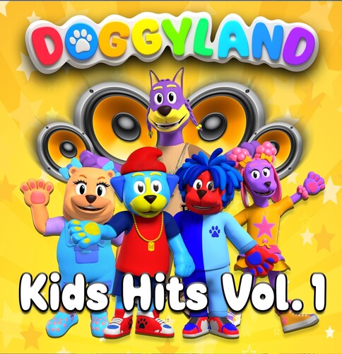 Doggyland - Kids Hits, Vol 1 (Colored Vinyl, Limited Edition) LP (Preorder: Ships April 19, 2024)