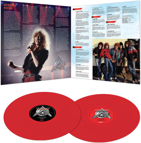 Autograph - Turn Up The Radio - The Anthology - Red 2LP (Colored Vinyl, Red, Limited Edition, Gatefold Lp Jacket)
