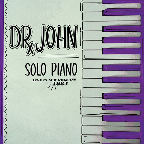 Dr. John - Solo Piano Live in New Orleans 1984 LP (180 Gram, Purple Colored Vinyl)