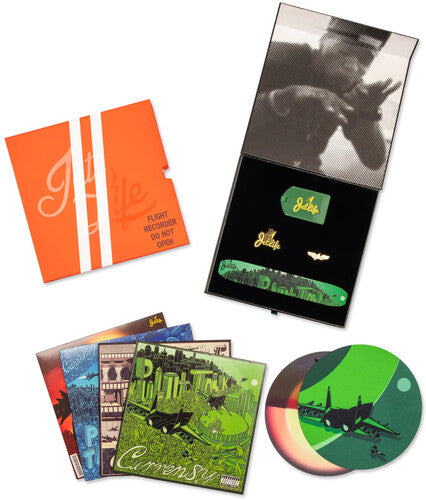 Curren$y - Jet Life: The Pilot Talk Collection 4LP (Explicit Lyrics, Boxed Set, Colored Vinyl, Green, Purple, Blue, Red)