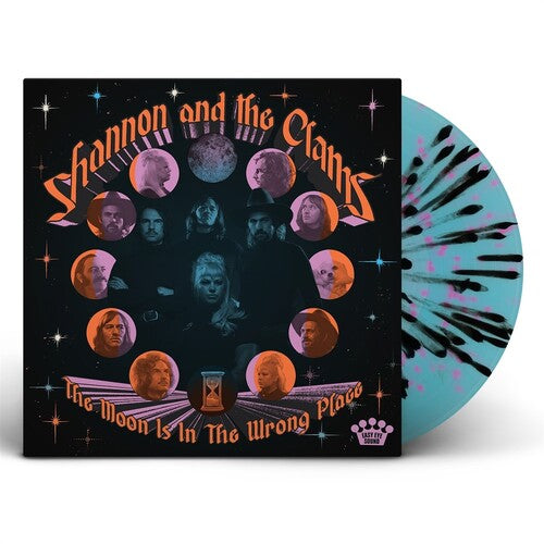 Shannon & The Clams - The Moon Is In The Wrong Place LP (Indie Exclusive, Blue Pink & Black Splatter Colored Vinyl)