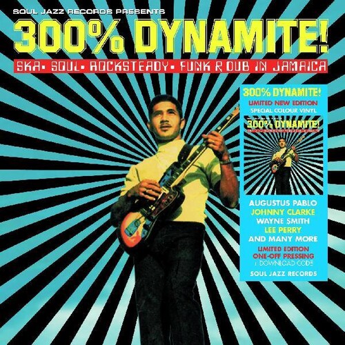 Soul Jazz Records Presents - 300% Dynamite Ska Soul Rocksteady Funk And Dub In Jamaica (RSD Exclusive, Yellow Colored Vinyl)