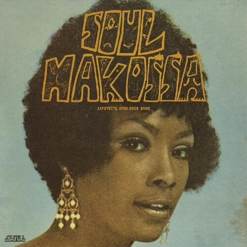 Lafayette Afro Rock - Soul Makossa LP (Blue Transparent Colored Vinyl)
