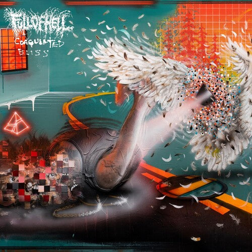 Full of Hell - Coagulated Bliss LP (Clear Splatter Colored Vinyl)